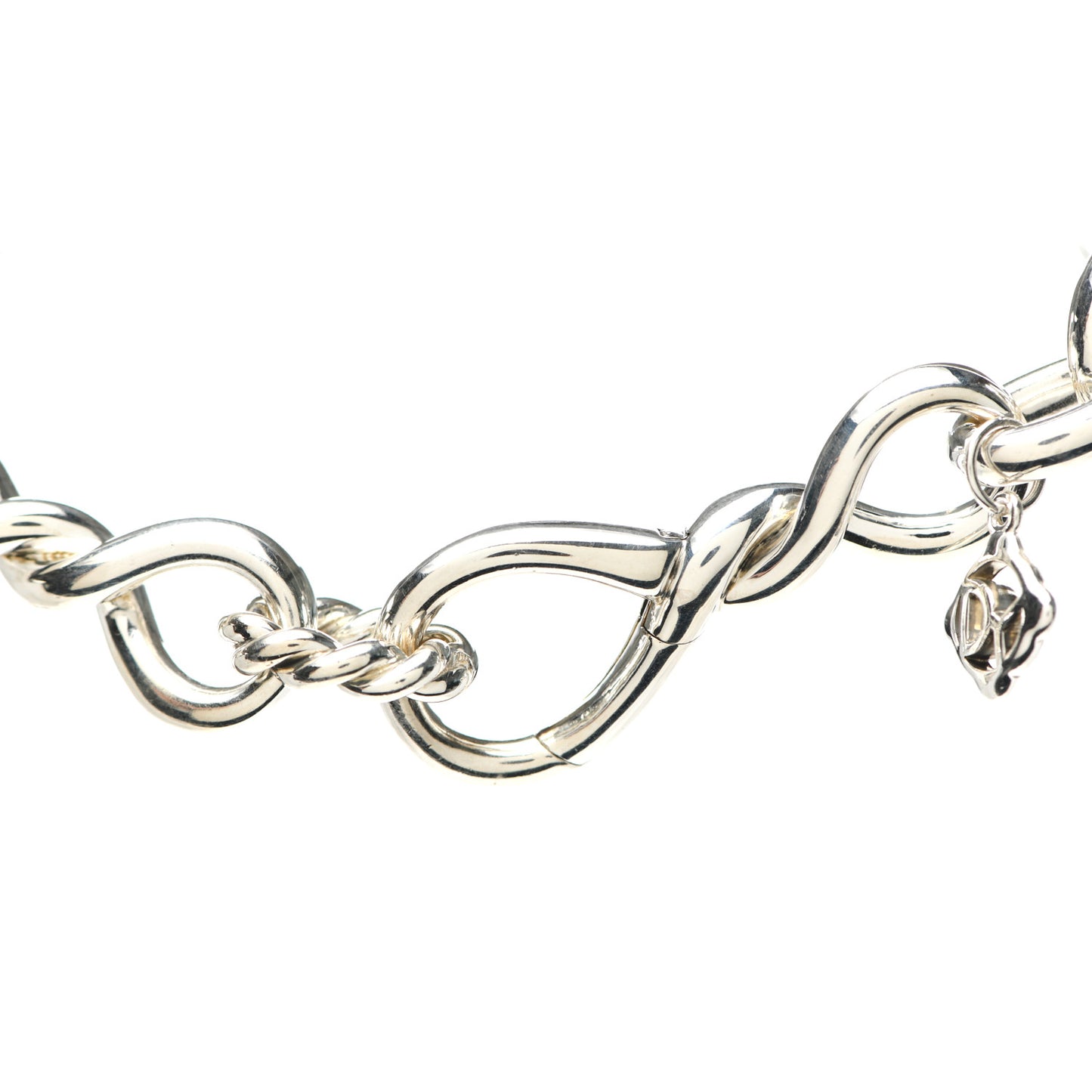 Sterling Silver Continuance Chain Necklace