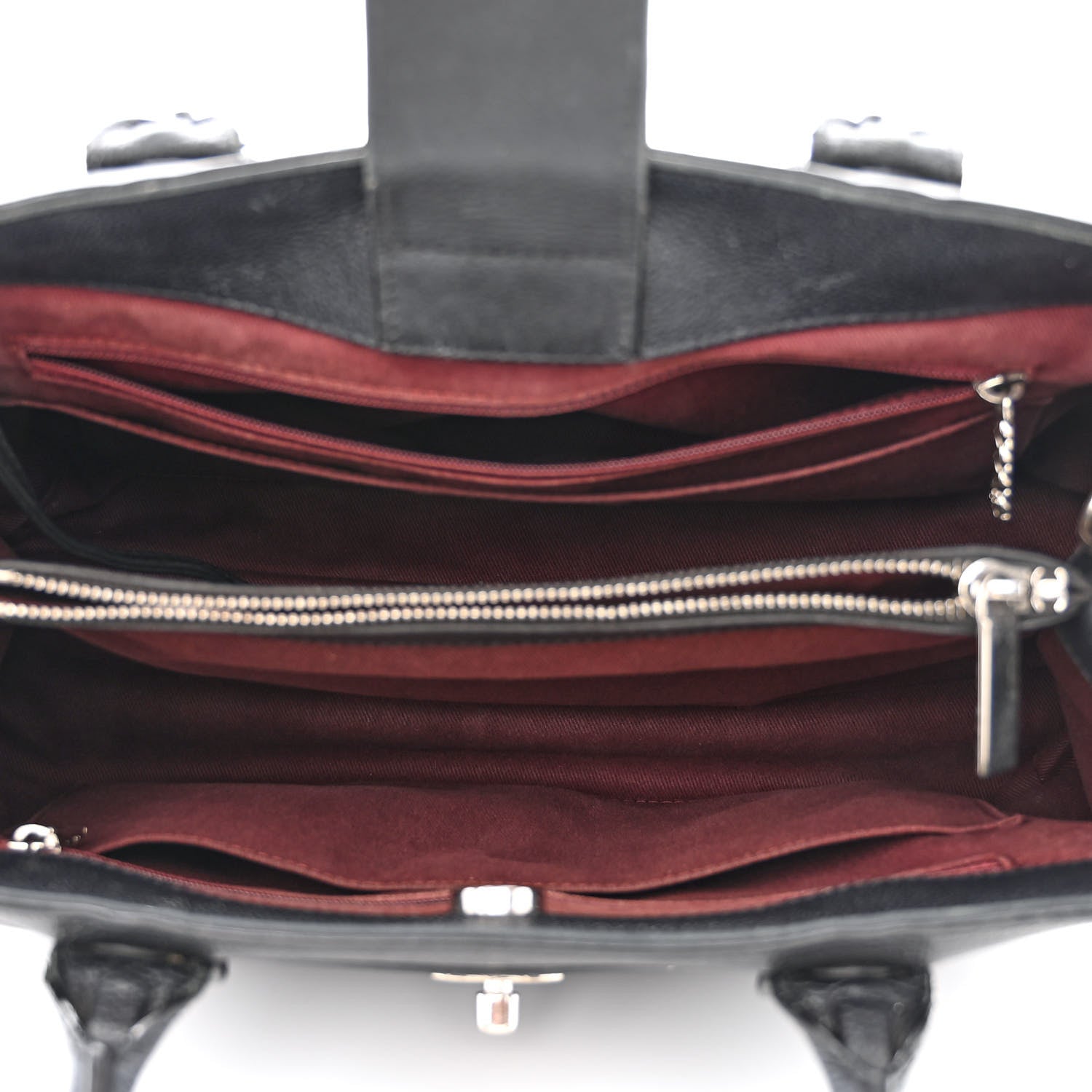 Chanel Grained Calfskin Small Neo Executive Shopper Tote Black 5 of 16