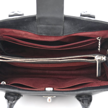 Chanel Grained Calfskin Small Neo Executive Shopper Tote Black 5 of 16