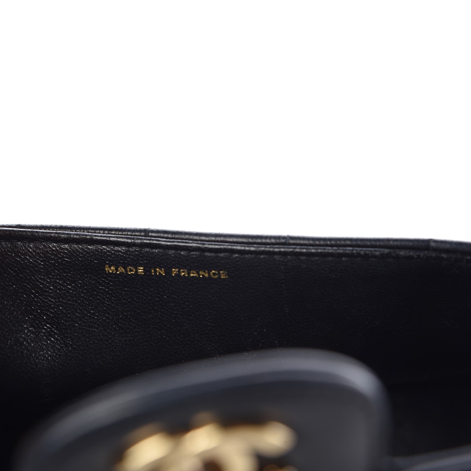 Chanel Lambskin East West Chocolate Bar Flap Black 8 of 8