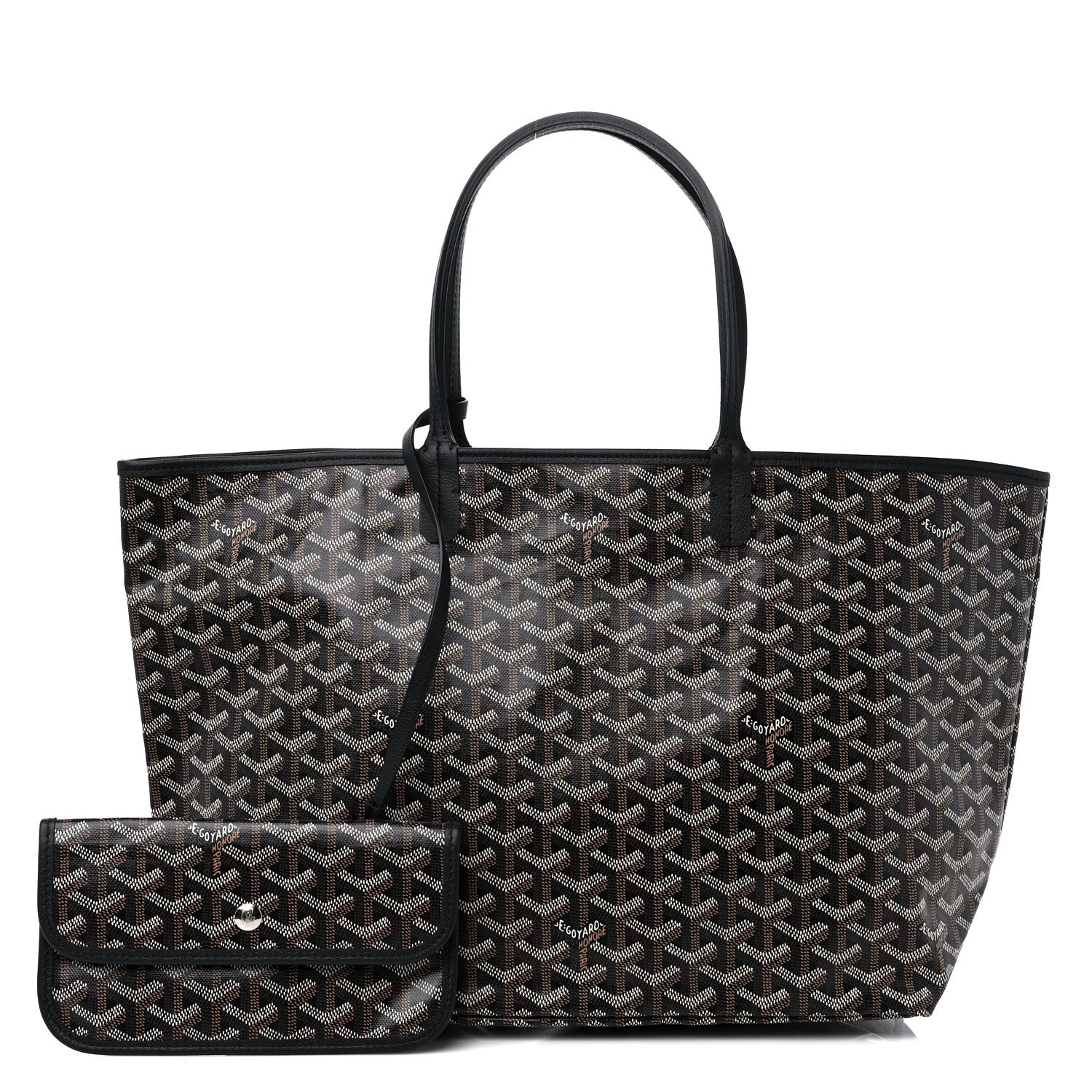 Goyard Goyardine Saint Louis PM Black 1 of 10