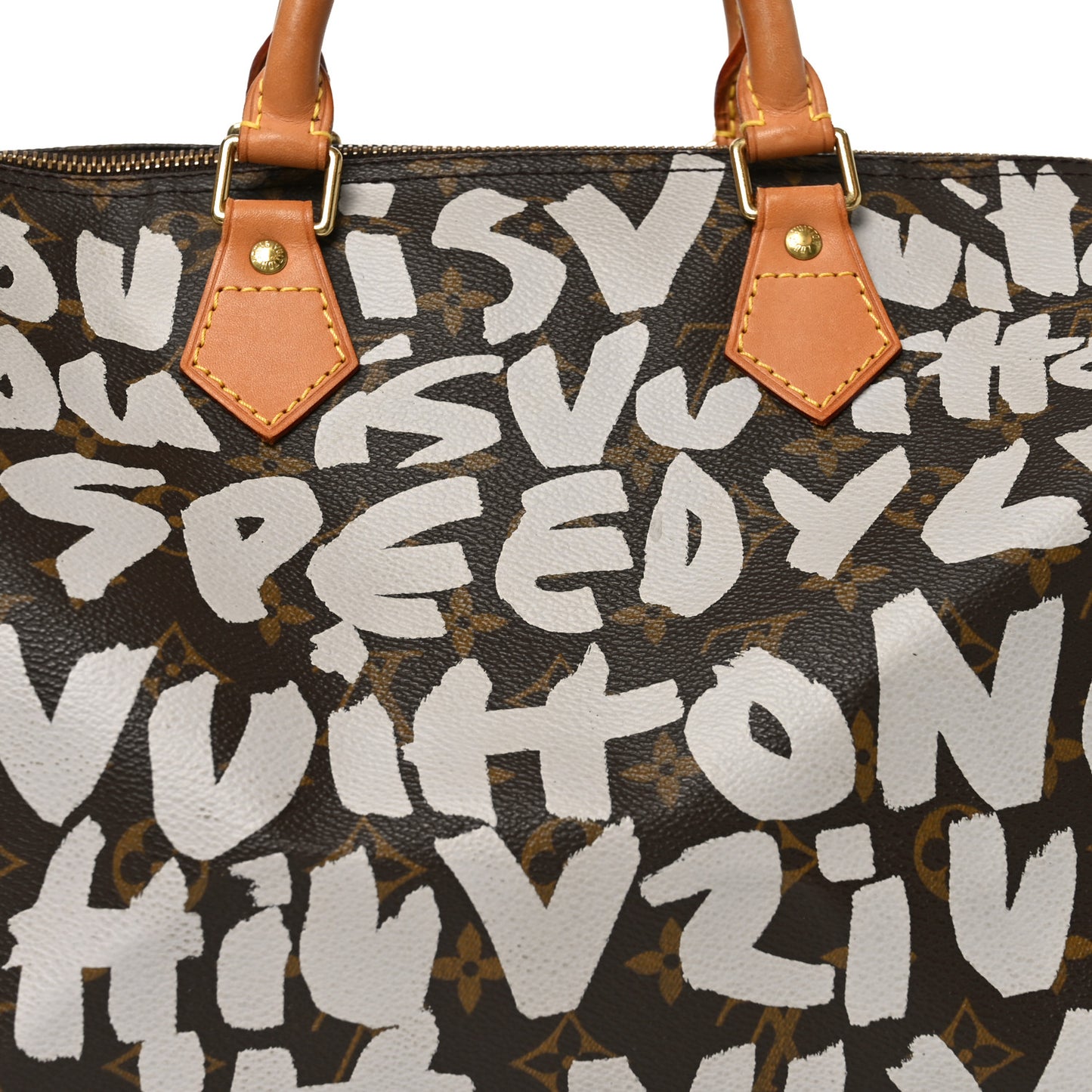 Monogram Graffiti Speedy 30 Silver