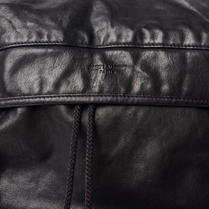 Saint Laurent Calfskin Delave Backpack Black 8 of 13