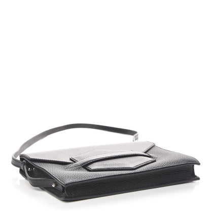 Hermes Box Taurillon Clemence Faco Clutch Black 4 of 15