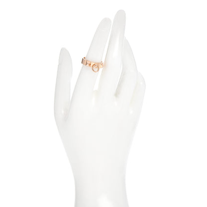 Hermes 18K Rose Gold PM Collier De Chien Ring 52 6 2 of 6