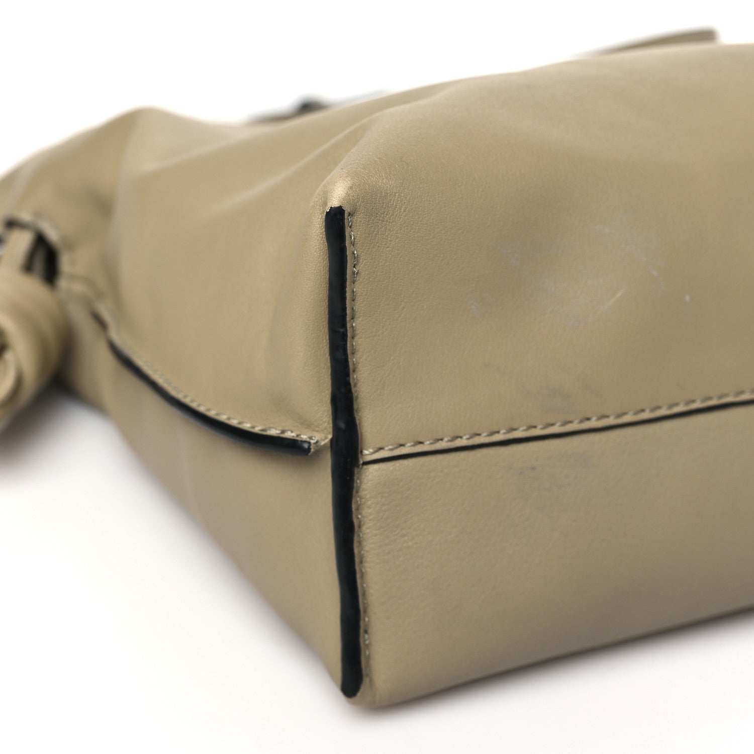 Loewe Nappa Medium Flamenco Knot Bag Clay Green 9 of 11