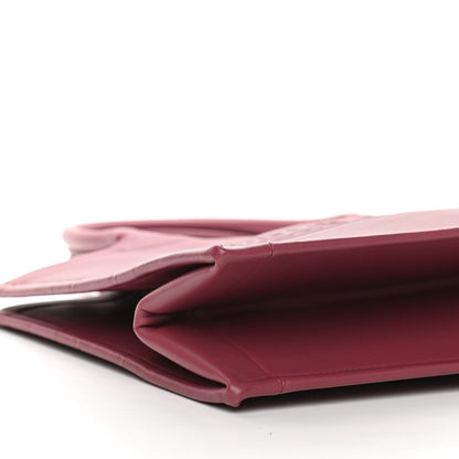 Christian Dior Calfskin Embossed Medium Book Tote Red 9 of 10
