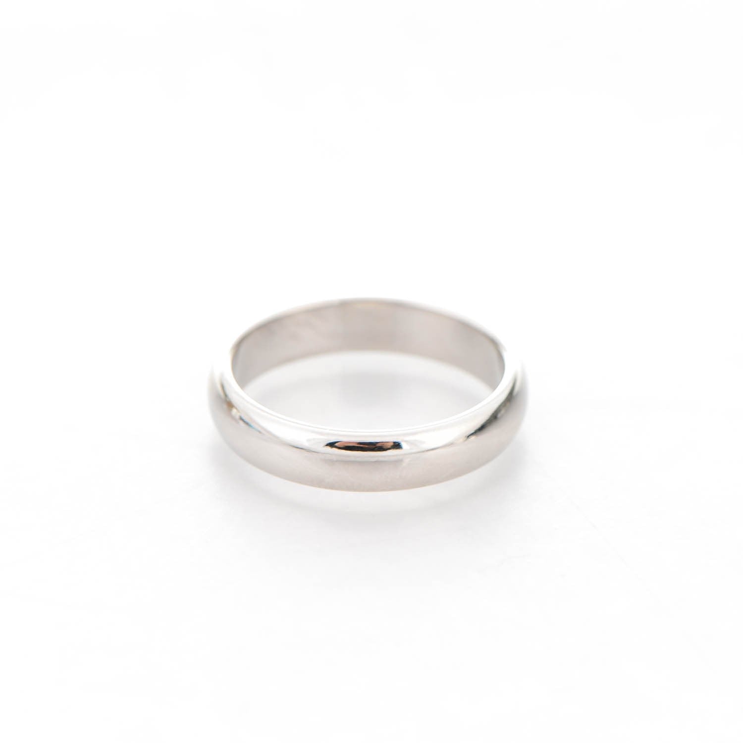 Tiffany Platinum Lucida Band Ring 8.5 4 of 5