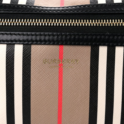 Burberry E-Canvas Icon Stripe Sonny Bum Bag Archive Beige 9 of 9