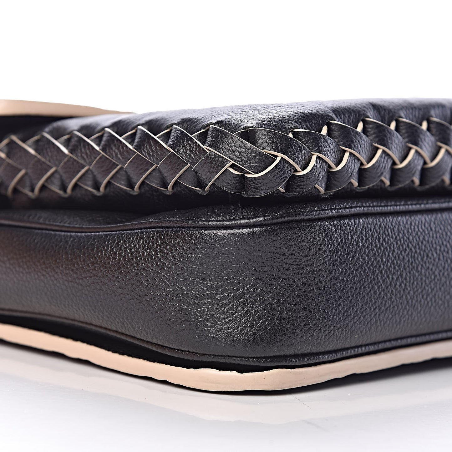 Empreinte Braided Pochette Metis Black
