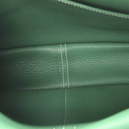Hermes Taurillon Clemence Halzan 31 Malachite 5 of 10