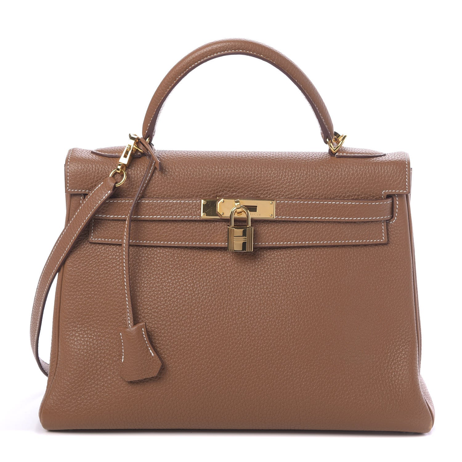 Hermes Togo Kelly Retourne 32 Gold 1 of 42