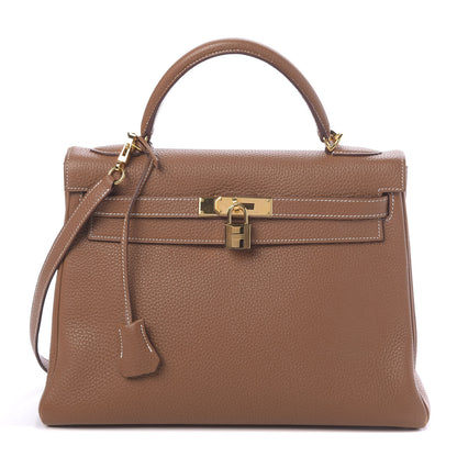 Hermes Togo Kelly Retourne 32 Gold 1 of 42