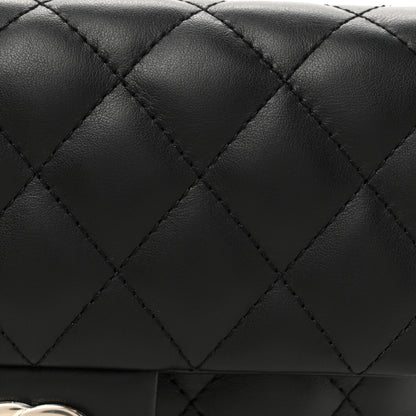 Chanel Calfskin Quilted CC Uniform Flap Belt Bag Black 8 of 10