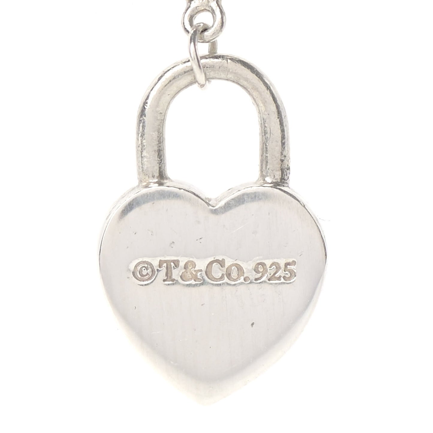 Sterling Silver 3mm Return to Tiffany Heart Lock Bead Bracelet