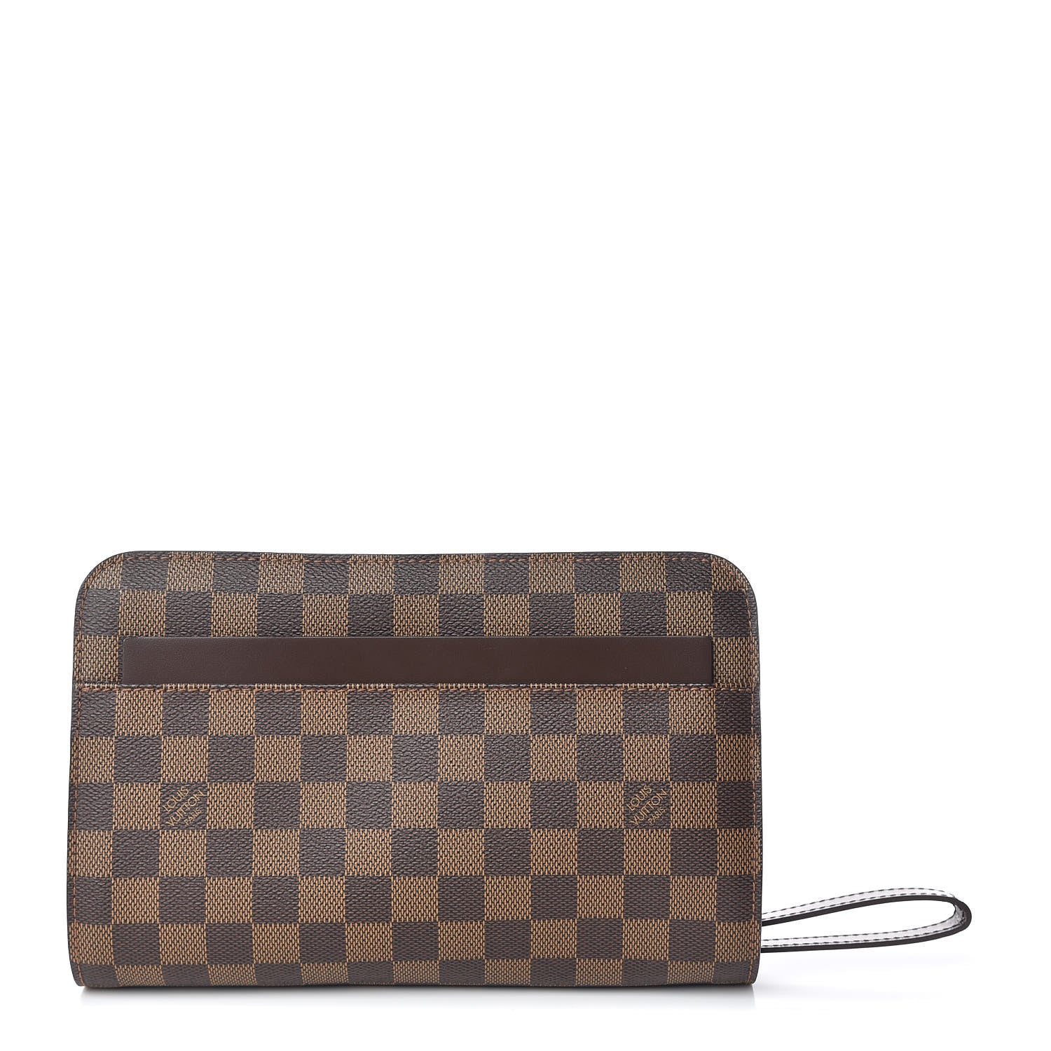 Louis Vuitton Damier Ebene Pochette Saint Louis Clutch 1 of 9