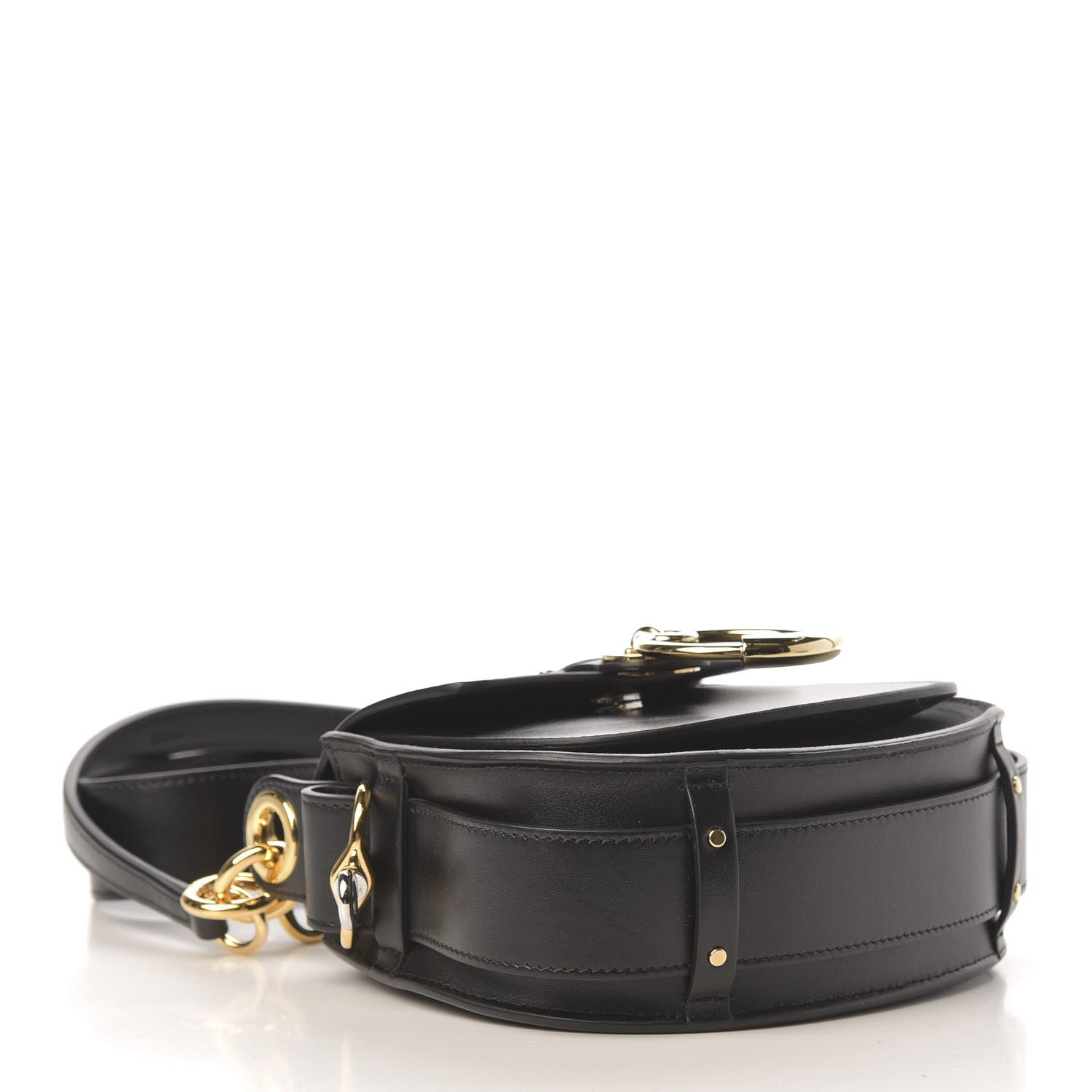 Chloe Calfskin Small Tess Bag Black 5 of 10