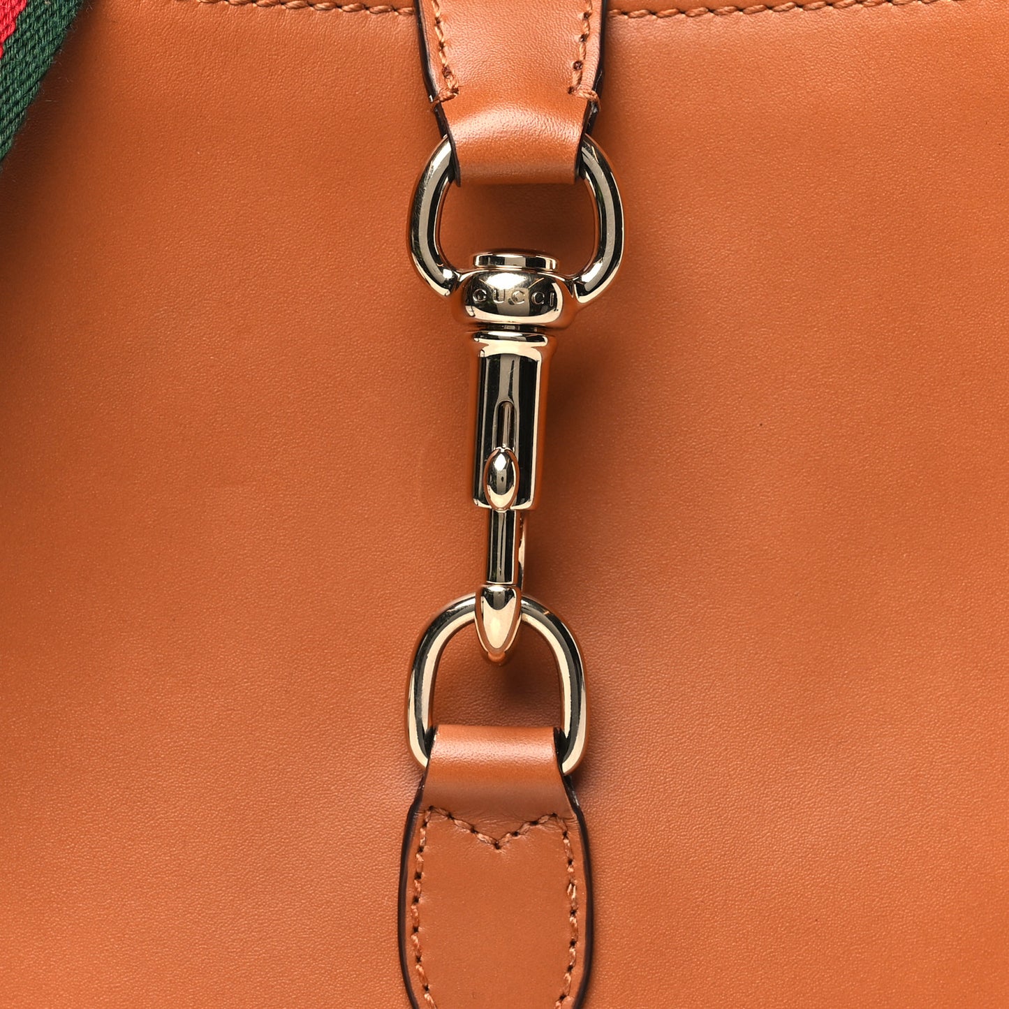 Tritone Calfskin Small Jackie 1961 Hobo Harness Brown