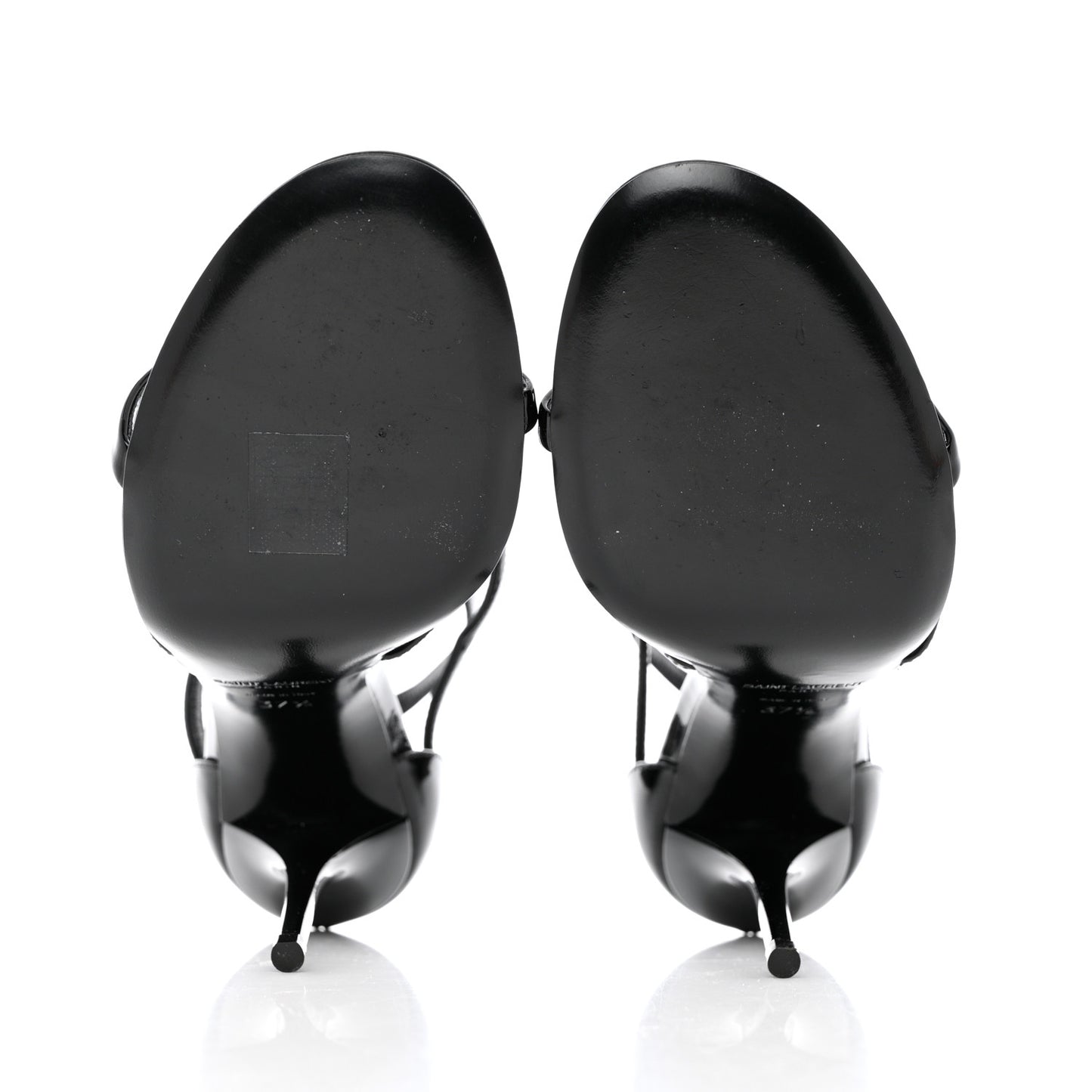 Patent Cassandra 100 Ankle Strap Sandals 37.5 Black
