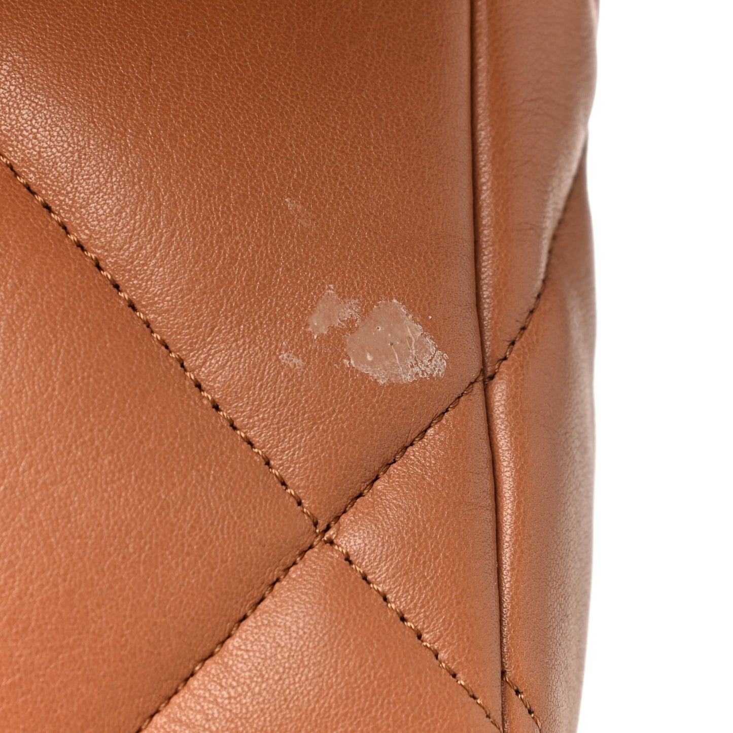 Lambskin Quilted Medium Chanel 19 Flap Brown