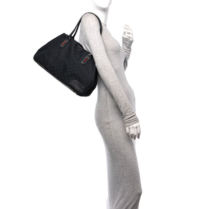 Gucci Monogram Medium Princy Tote Black 2 of 10