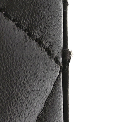 Chanel Lambskin Quilted Small Top Handle Box Bag Dark Brown 12 of 12