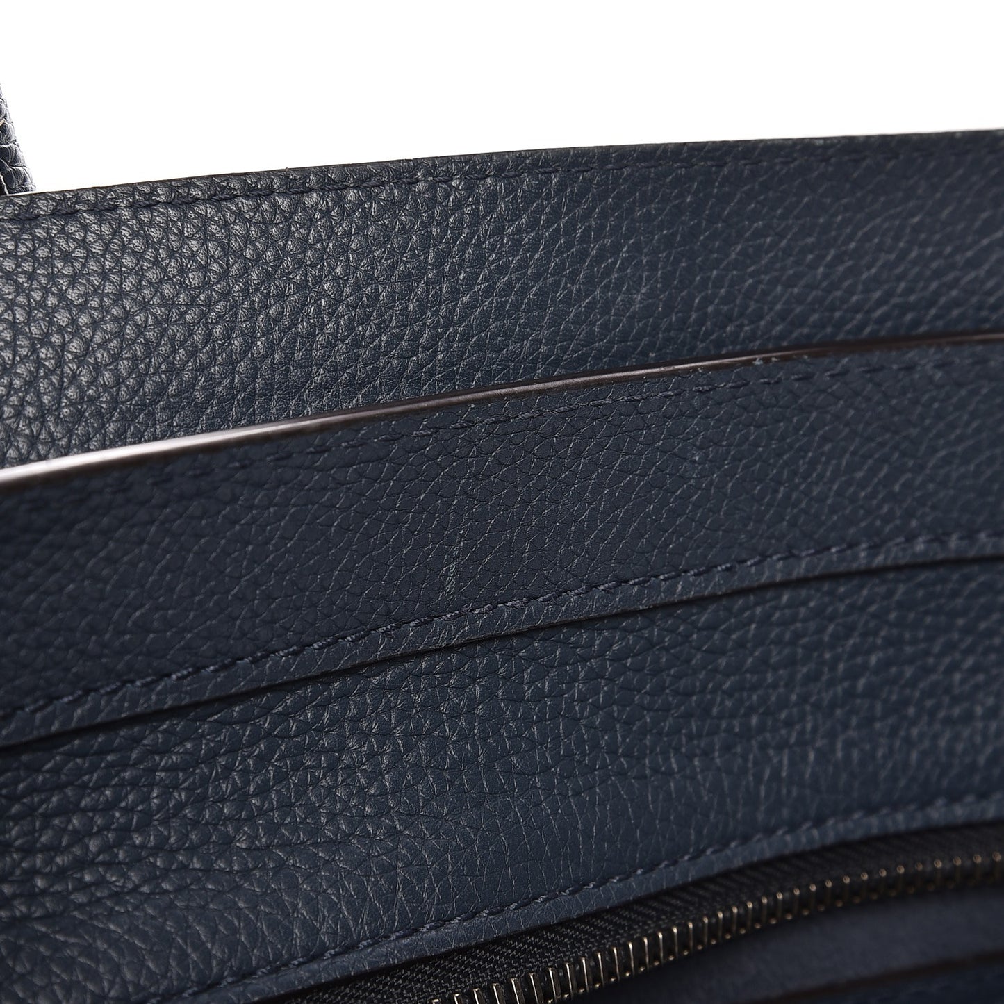 Drummed Calfskin Mini Luggage Orage