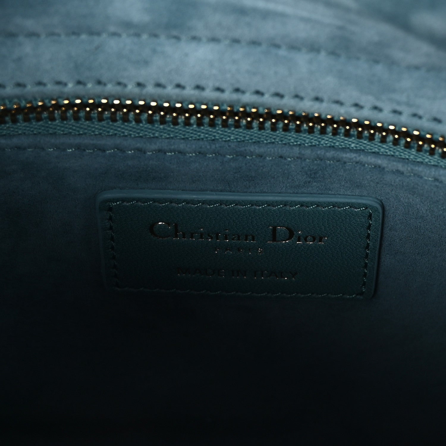 Christian Dior Lambskin Cannage Gradient Small My ABCDior Lady Dior Blue 6 of 10