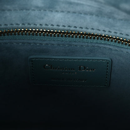 Christian Dior Lambskin Cannage Gradient Small My ABCDior Lady Dior Blue 6 of 10