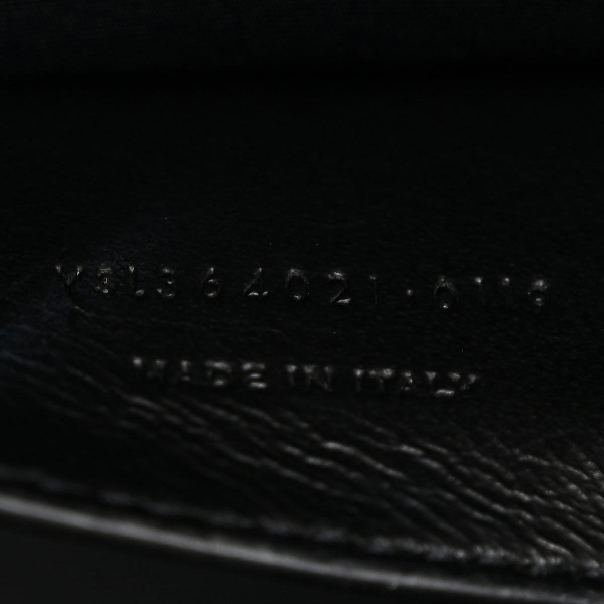 Grain De Poudre Medium Classic Monogram Kate Satchel Black