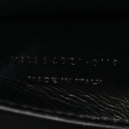 Saint Laurent Grain De Poudre Medium Classic Monogram Kate Satchel Black 7 of 11