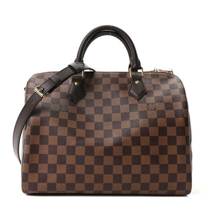 Louis Vuitton Damier Ebene Speedy Bandouliere 30 1 of 9