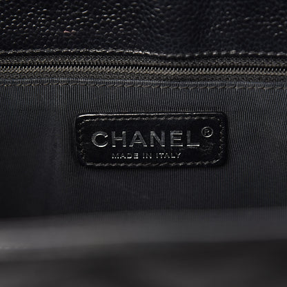 Chanel Caviar Quilted Grand Shopping Tote GST Black 6 of 17