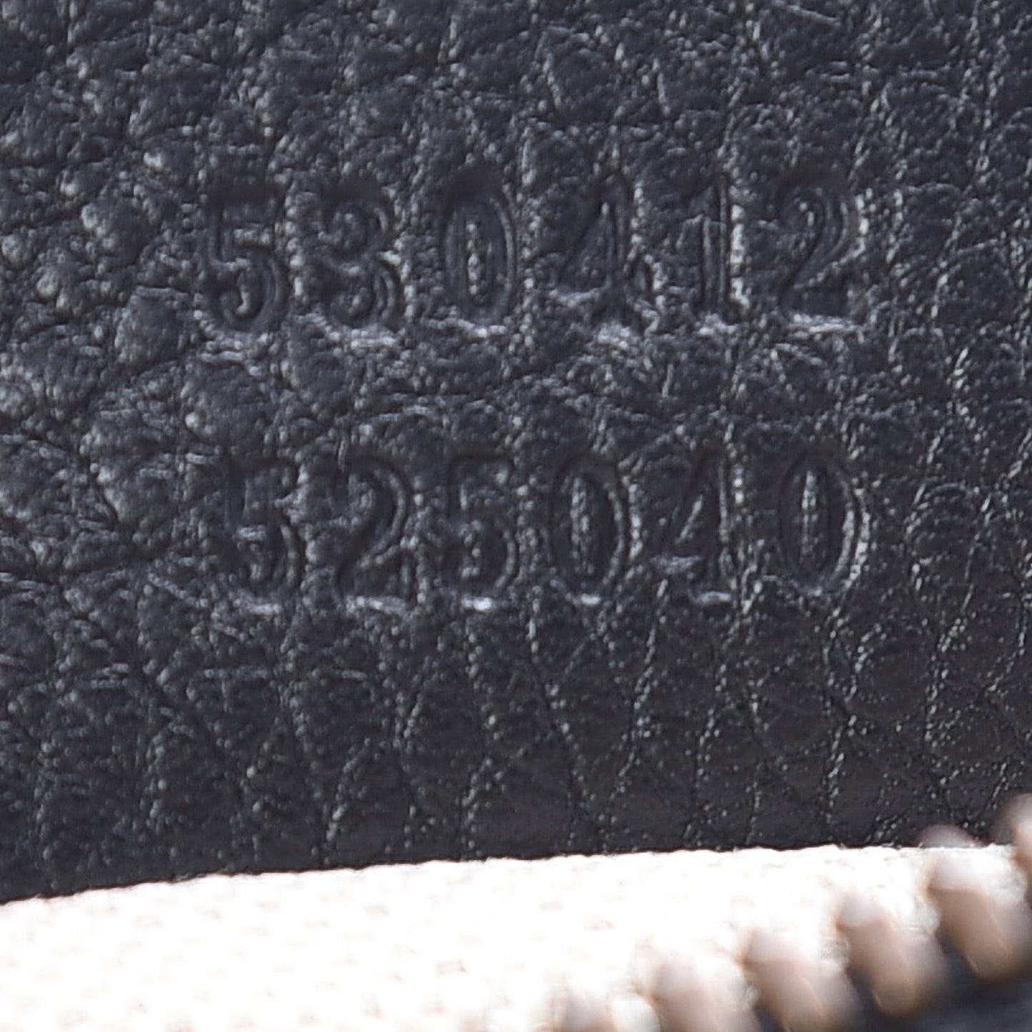 Grained Calfskin Logo Belt Bag Black
