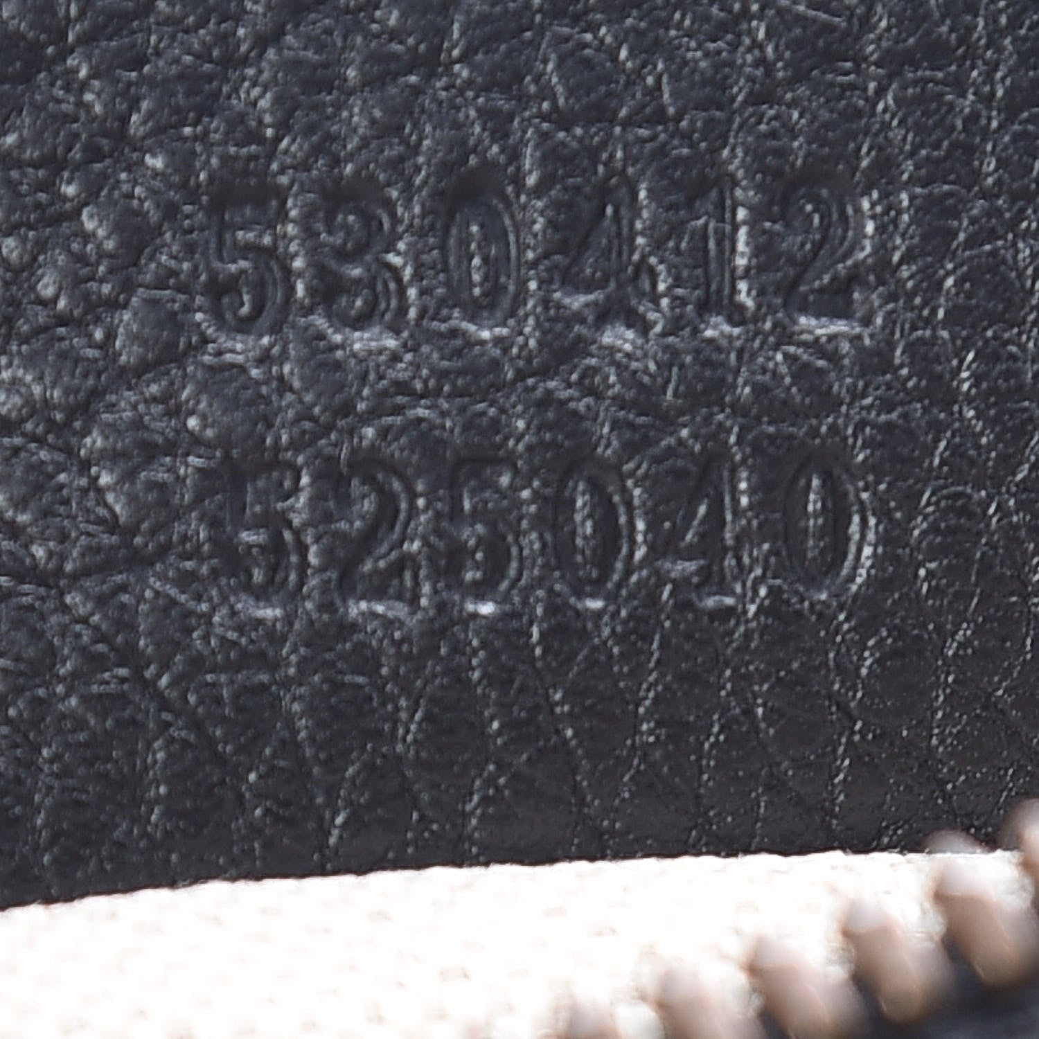 Gucci Grained Calfskin Logo Belt Bag Black 9 of 10