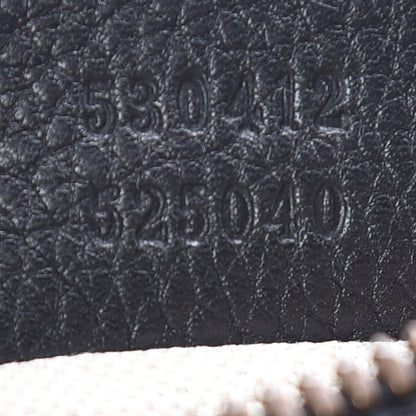 Gucci Grained Calfskin Logo Belt Bag Black 9 of 10