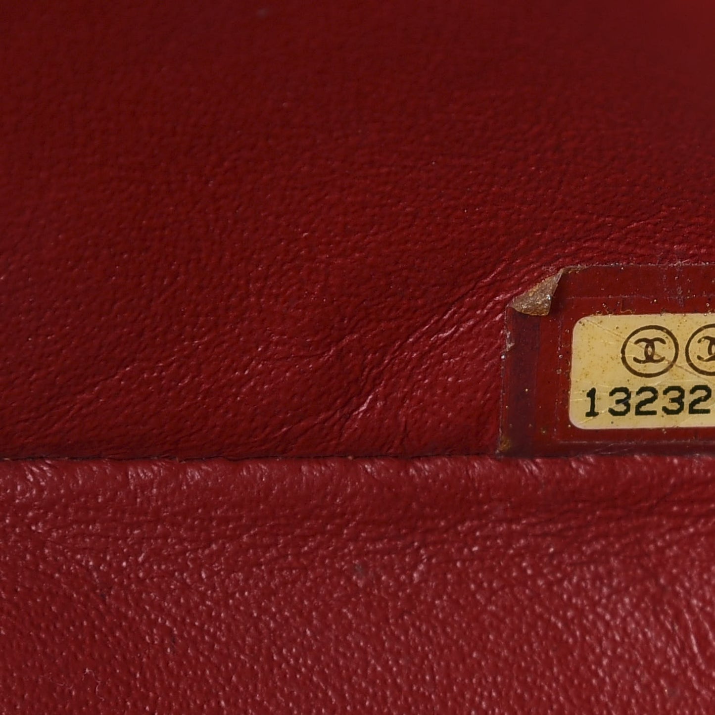 Lambskin Quilted Jumbo Single Flap Red