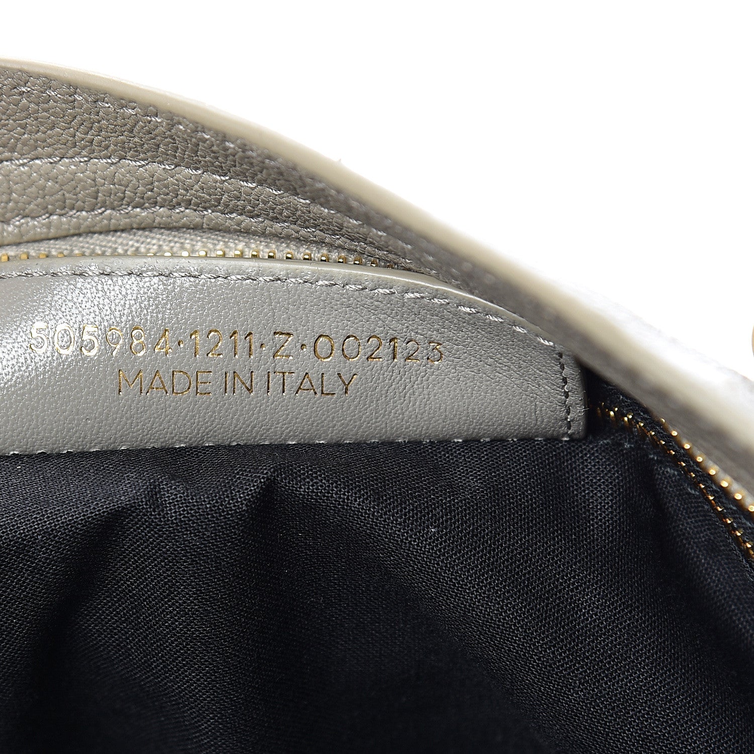 Balenciaga Chevre Gold Metallic Edge Hardware City Gris Taupe 6 of 10