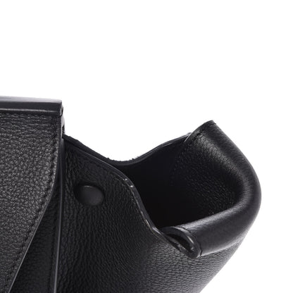 Celine Crisped Calfskin Small Tie Knot Tote Black 9 of 9