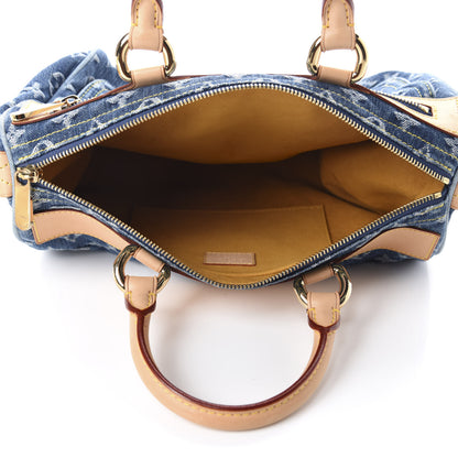 Louis Vuitton Monogram Denim Neo Speedy Blue 5 of 10