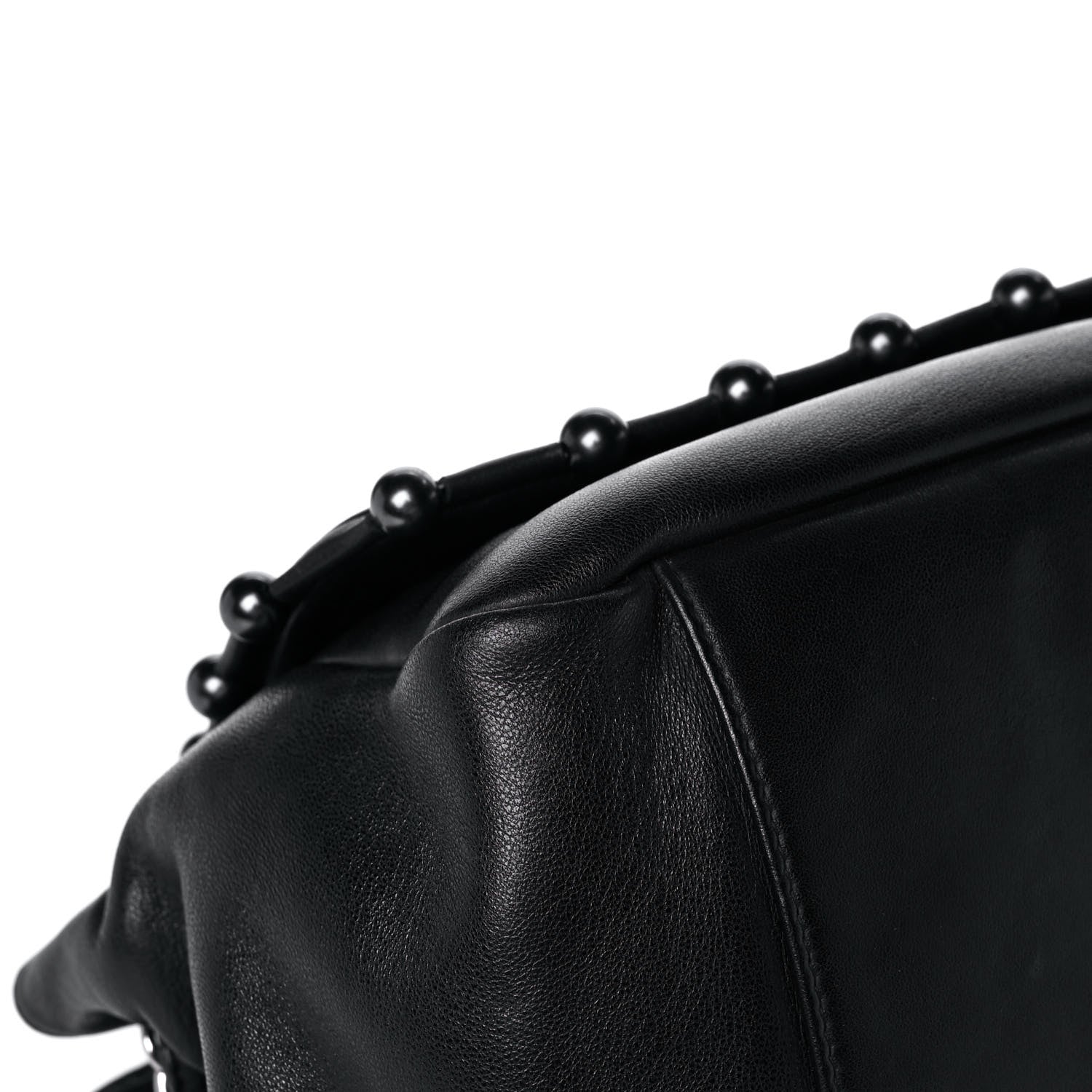 Chanel Lambskin Pearl Obsession Flap Black 9 of 14