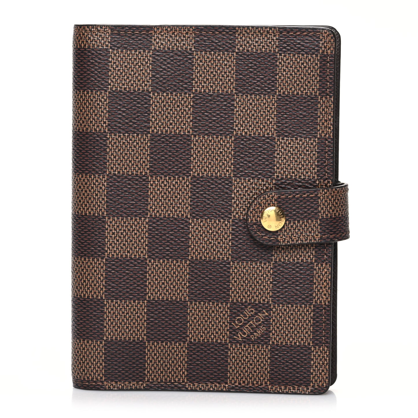 Damier Ebene Small Ring Agenda Cover