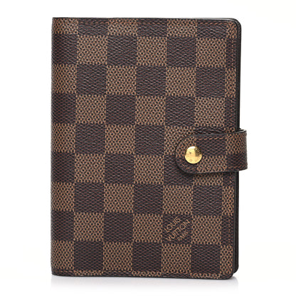 Louis Vuitton Damier Ebene Small Ring Agenda Cover 1 of 8