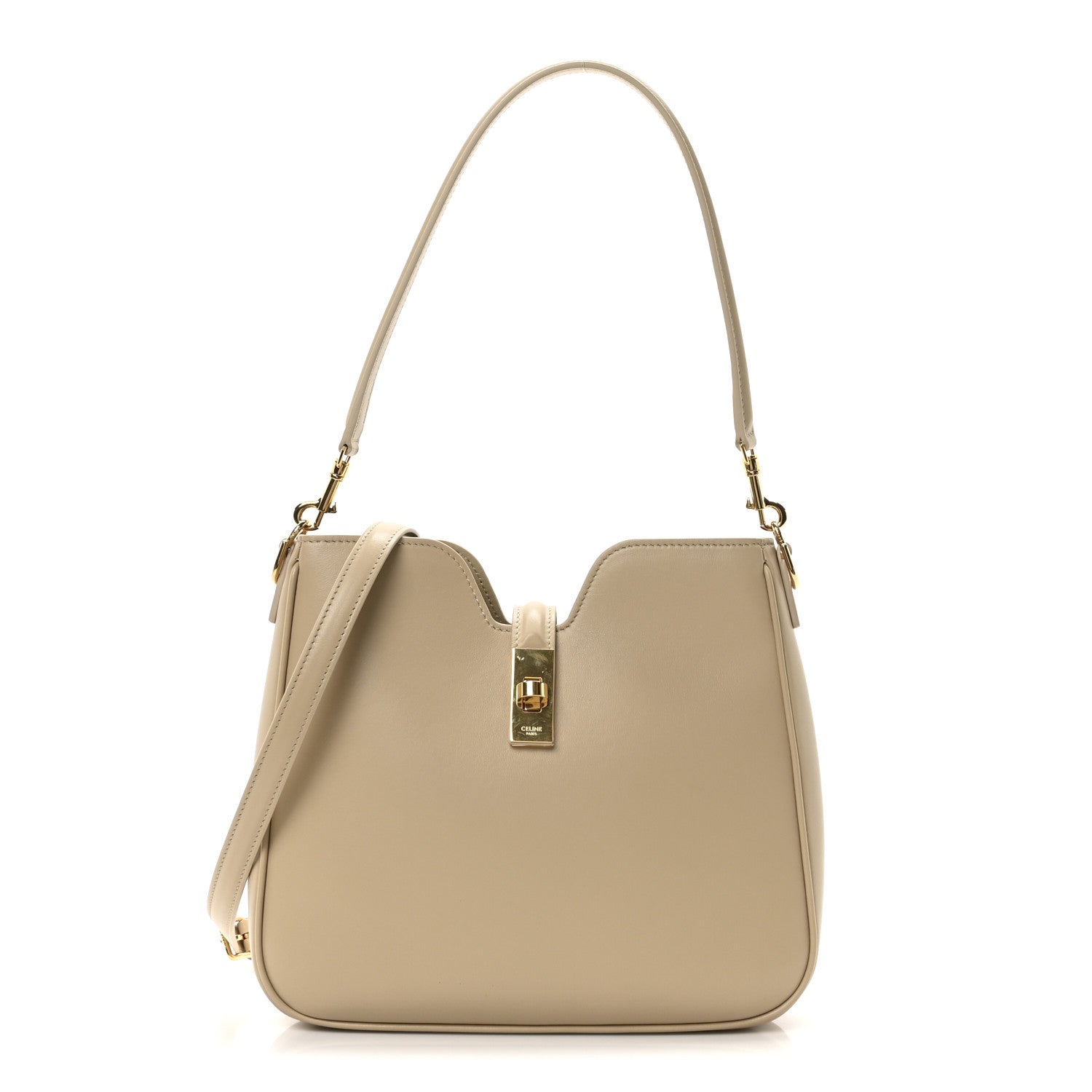 Celine Smooth Calfskin Small Camille 16 Soft Bag Deep Ivory 1 of 9