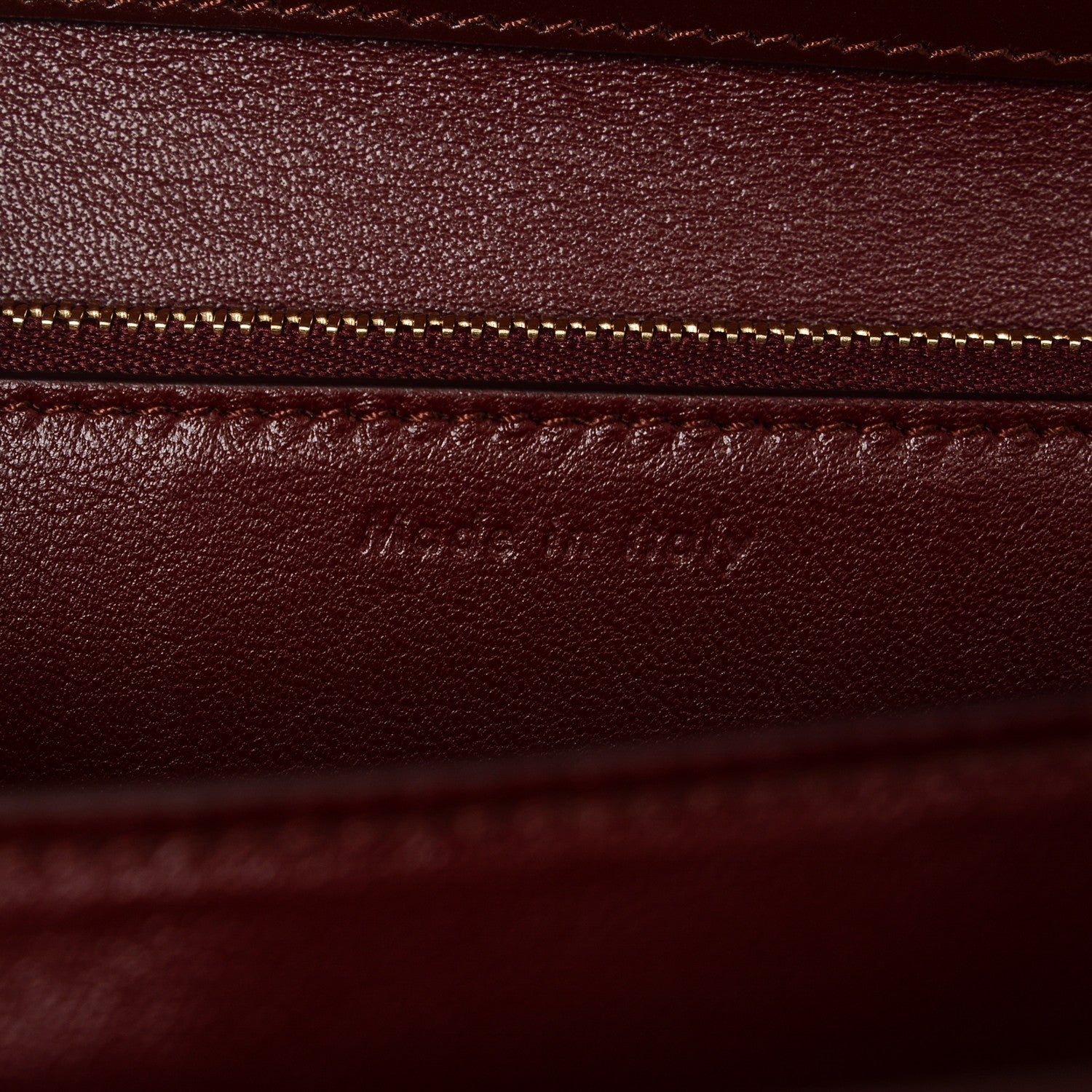 Celine Box Calfskin Medium Classic Box Flap Bag Burgundy 7 of 7