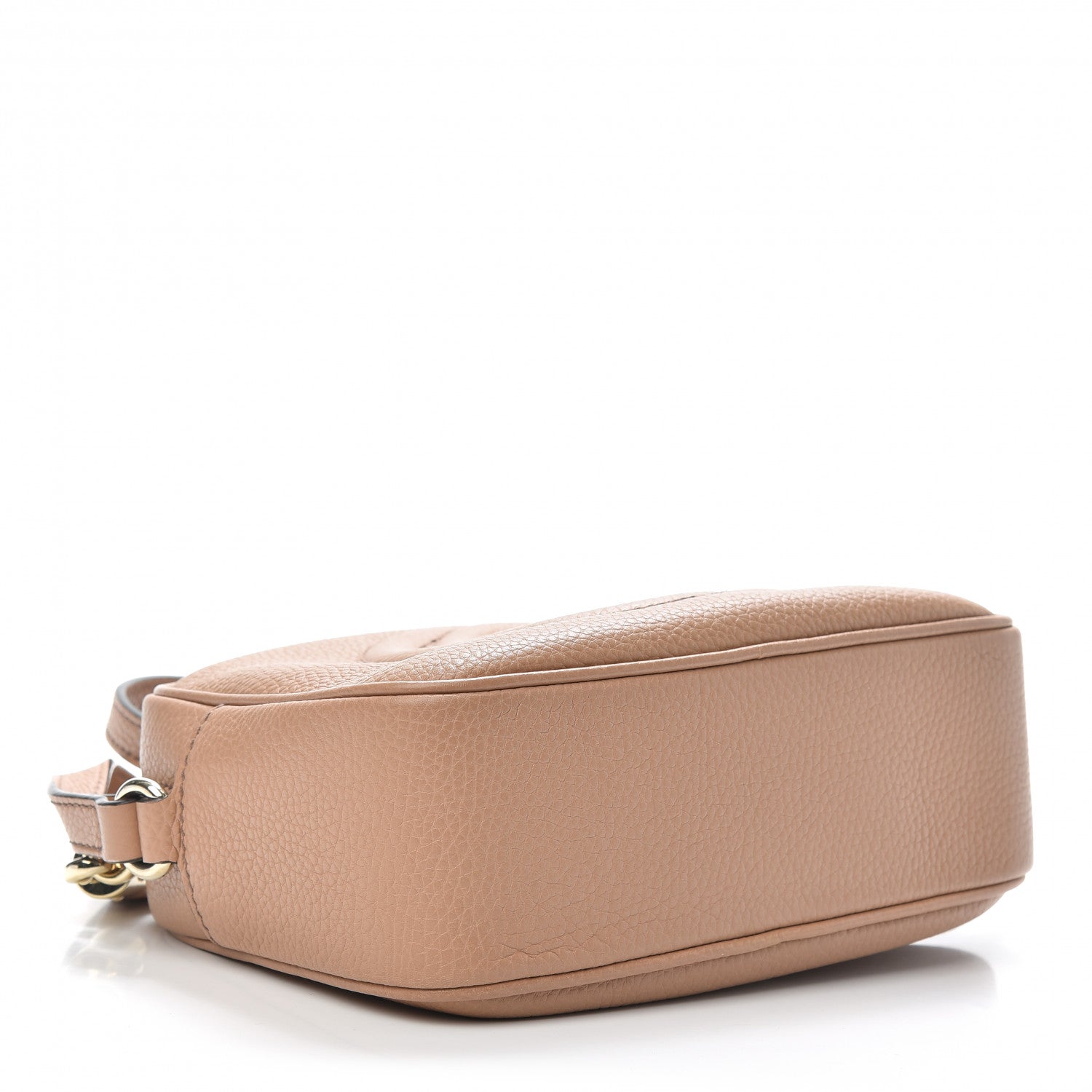 Gucci Pebbled Calfskin Small Soho Disco Bag Camelia 4 of 9