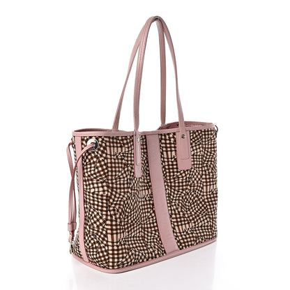MCM Visetos Medium Liz Reversible Shopper Tote Soft Pink 6 of 17