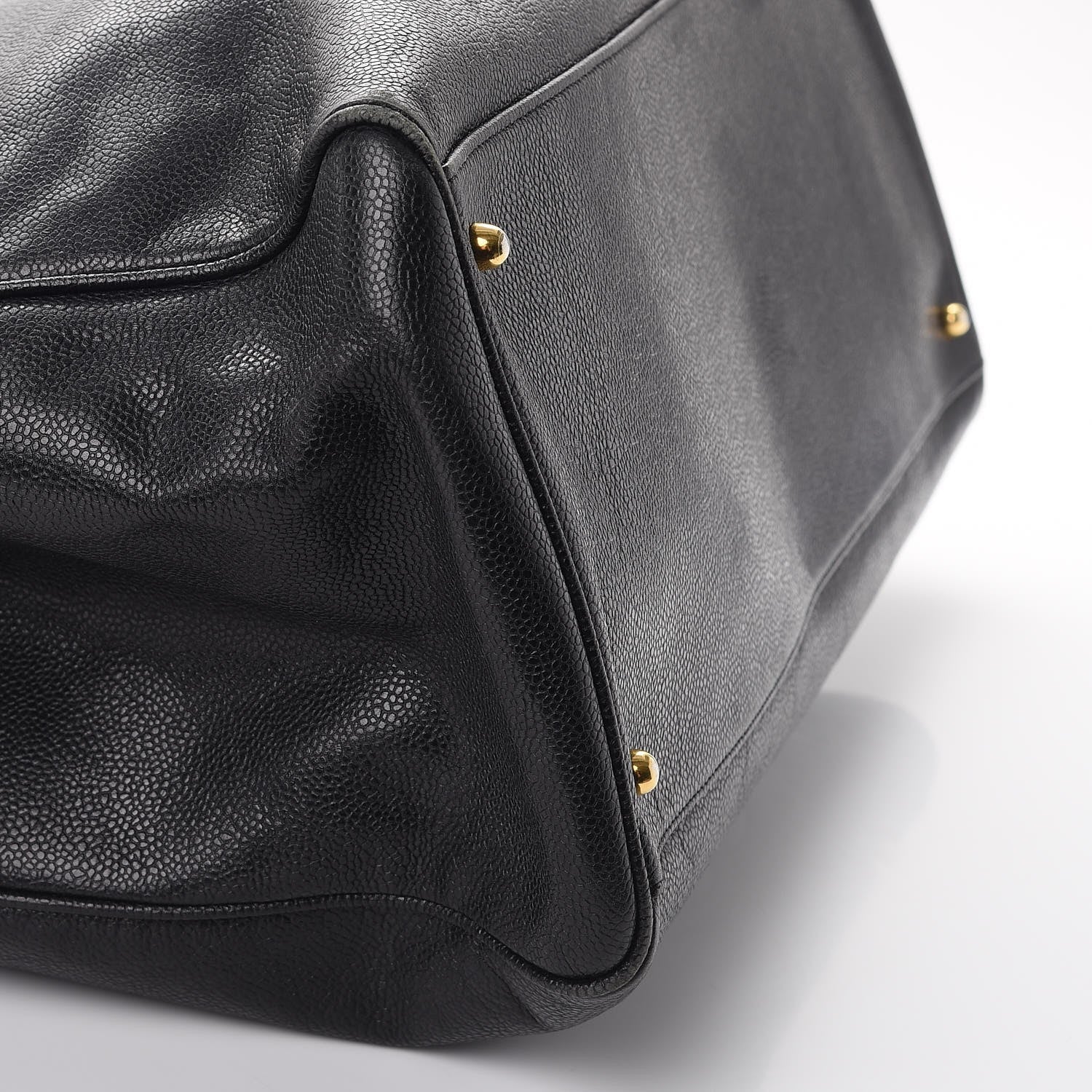 Chanel Caviar XL Weekender Bag Black 12 of 17