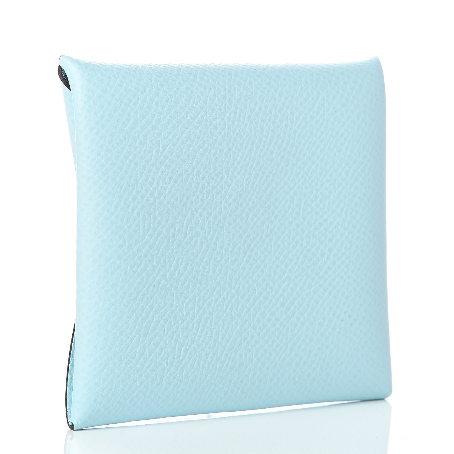 Hermes Epsom Bastia Coin Purse Bleu Atoll 3 of 8