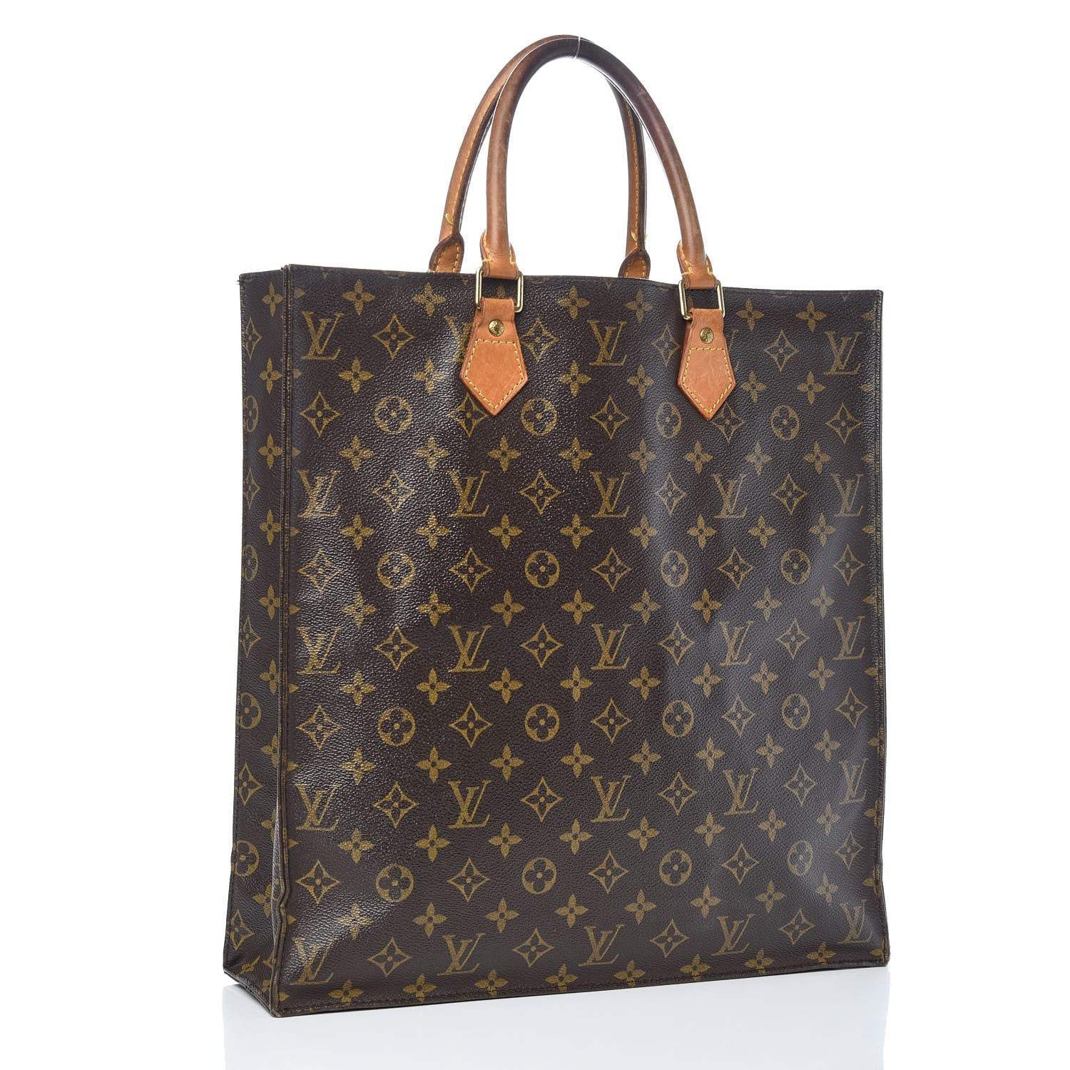 Louis Vuitton Monogram Sac Plat 3 of 21